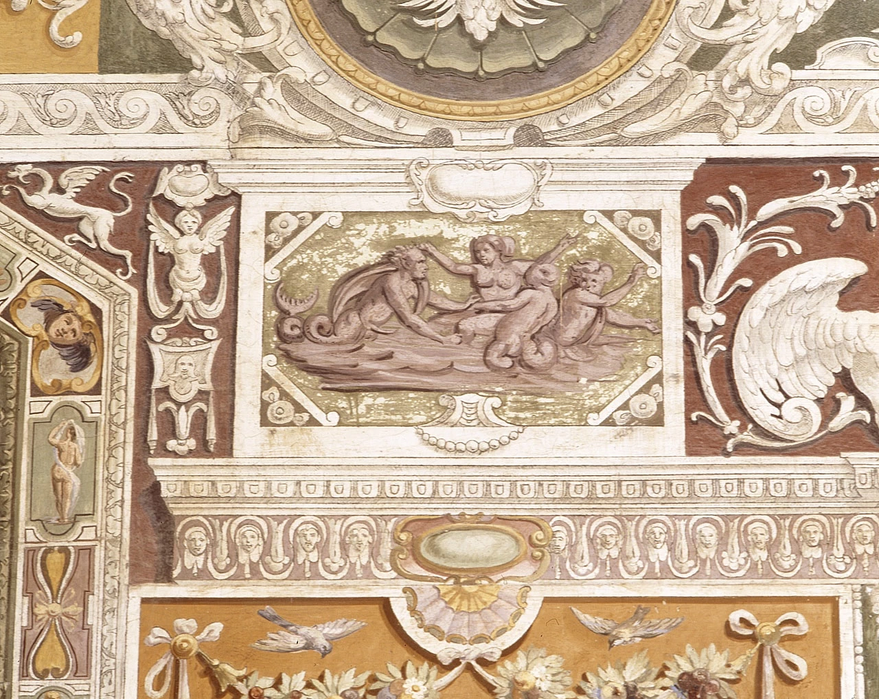 Nereidi e tritoni - Villa medicea della Petraia, Firenze